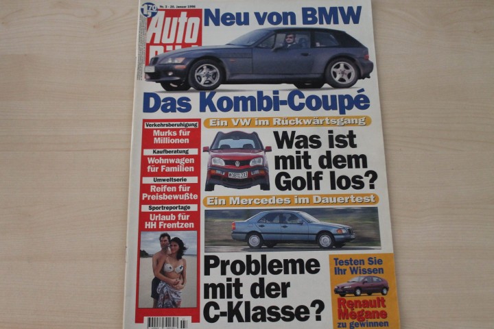Deckblatt Auto Bild (03/1996)